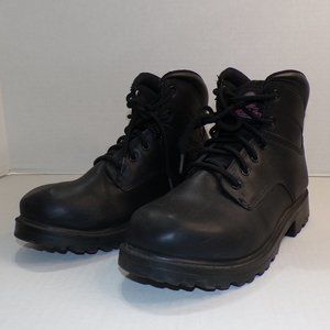 " BRAHMA " SOFT TOE SLIP RESISTANT BLACK WORK BOOTS S3094